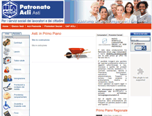 Tablet Screenshot of patronatoasti.aclipiemonte.it